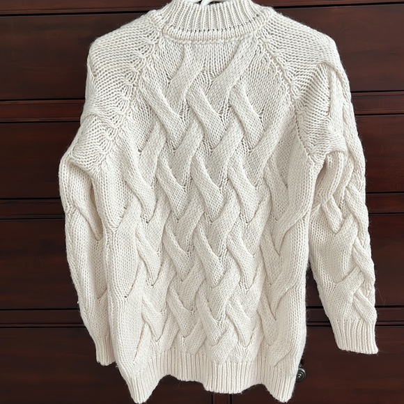 Cocogio Wool Acrylic Blend Cozy Chunky Sweater Made in Italy size M - Picture 2 of 9